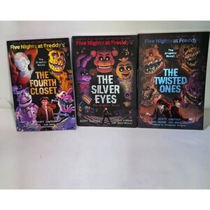 Five Nights at Freddys Graphic Novel Trilogy Lot 1-3 Silver Eyes Twisted Ones